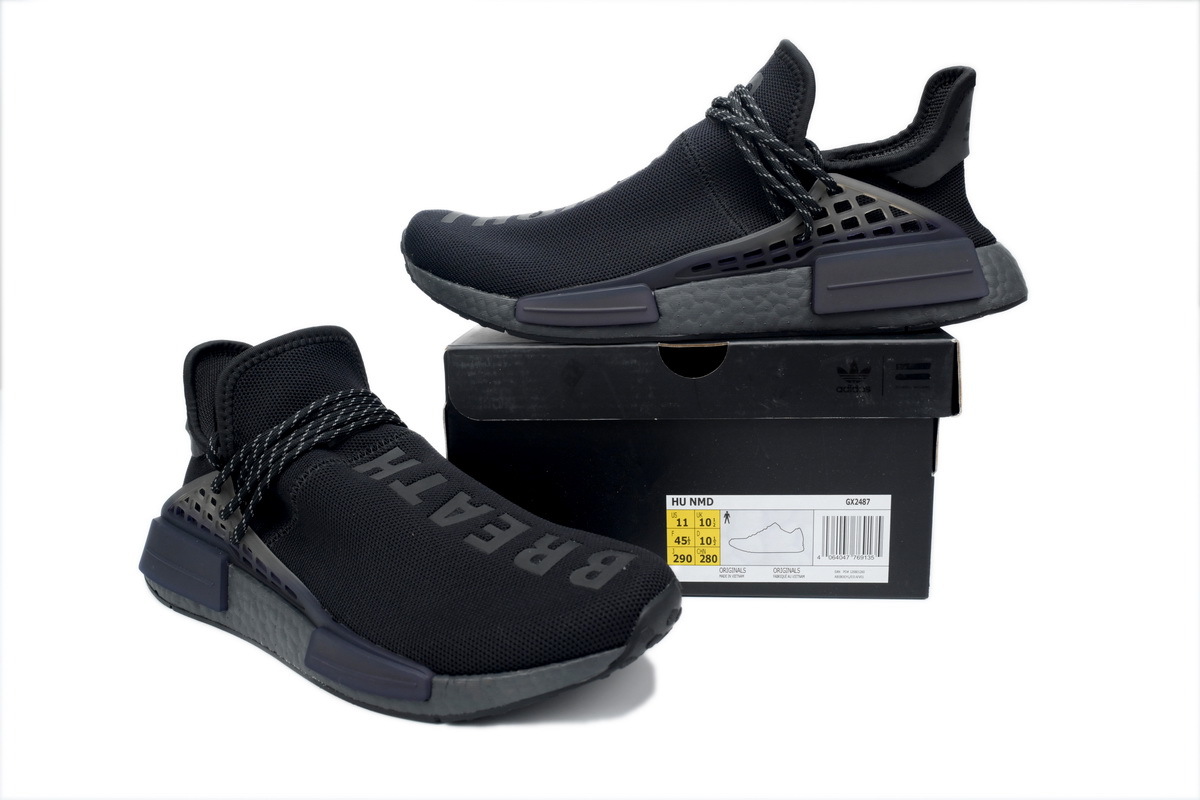 Pharrell Williams x Adidas Originals Human Black Knight NMD GX2487