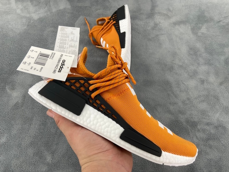 Pharrell Williams x Adidas Originals NMD HU Hue Man Tangerine BB3070