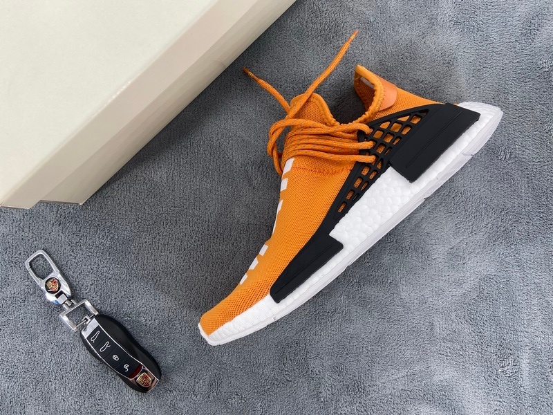 Pharrell Williams x Adidas Originals NMD HU Hue Man Tangerine BB3070