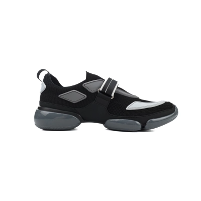 Prada Cloudbust Mesh and Rubber 'Black White Grey' Sneakers 2OG064_1OUF_F0I89 02
