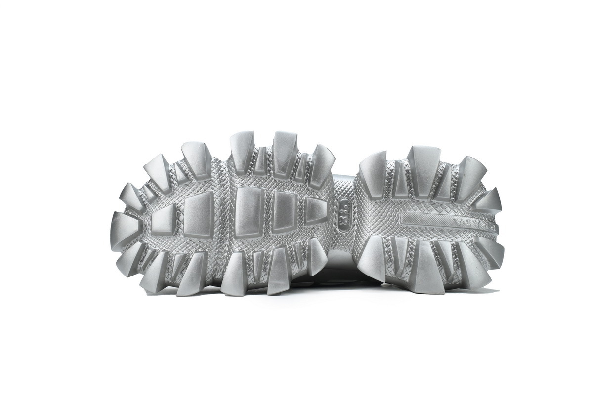 Prada Sneakers Silvery 2EG293_3KZU_F0118