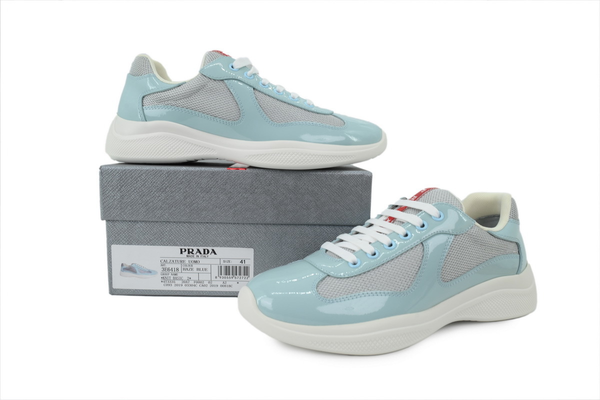 Prada America's Cup Sneakers Sky Blue 4E3400_ASZ_F098L
