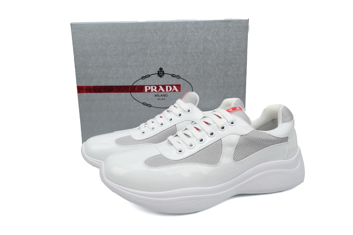 Prada America's Cup Sneakers White 4E3400_ASZ_F0009