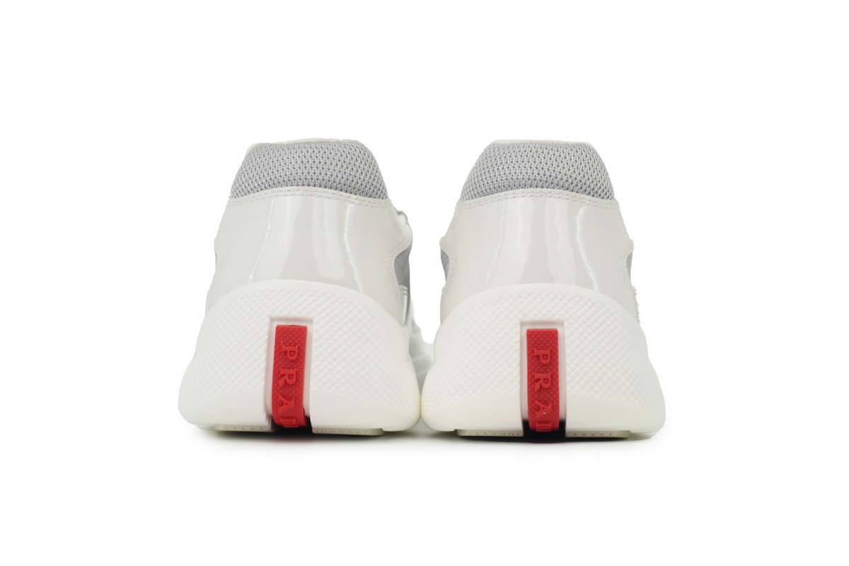 Prada White Silver