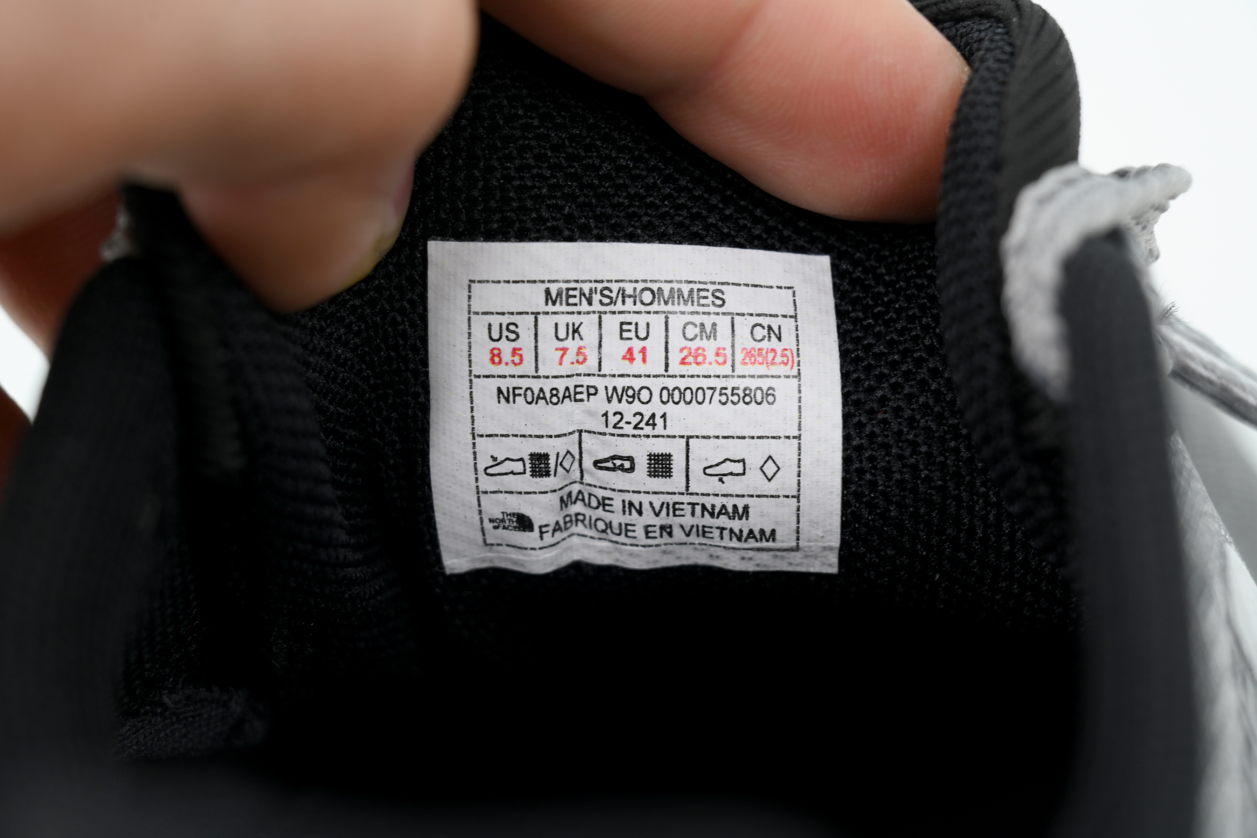 THE NORTH FACE Vectiv Enduris 4 Black NS97S03B
