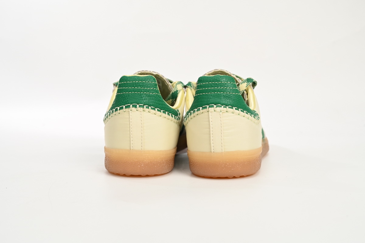 Wales Bonner x adidas Originals SAMBA White Green GY4344