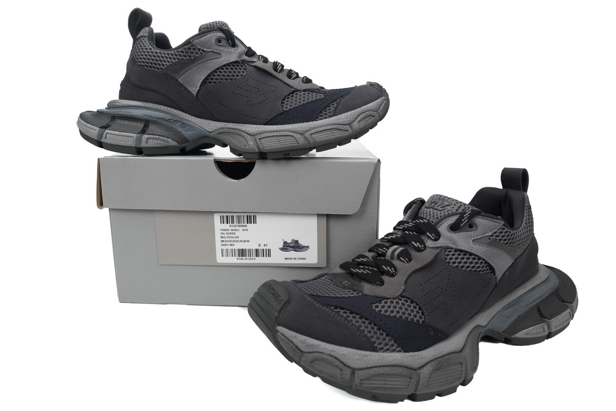 Balenciaga 3XL Black Gray 759693 W3XLI 1819