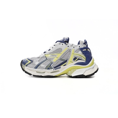 Balenciaga Runner White, Yellow  Blue 677402 W3RB5 9174 01