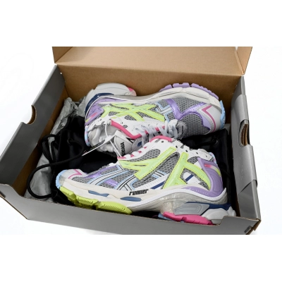 Balenciaga Runner White Yellow Purple 677402 W3RH5 0308 02