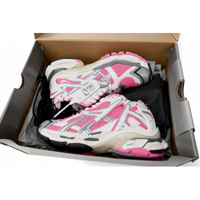 Balenciaga Runner White Red Powder 677402 W3RBN 9155 02
