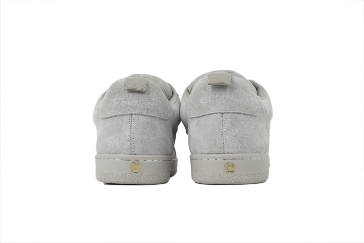 CELINE HUNTINGTON LOW LACE-UP SNEAKER Grey 361015019C.09GG
