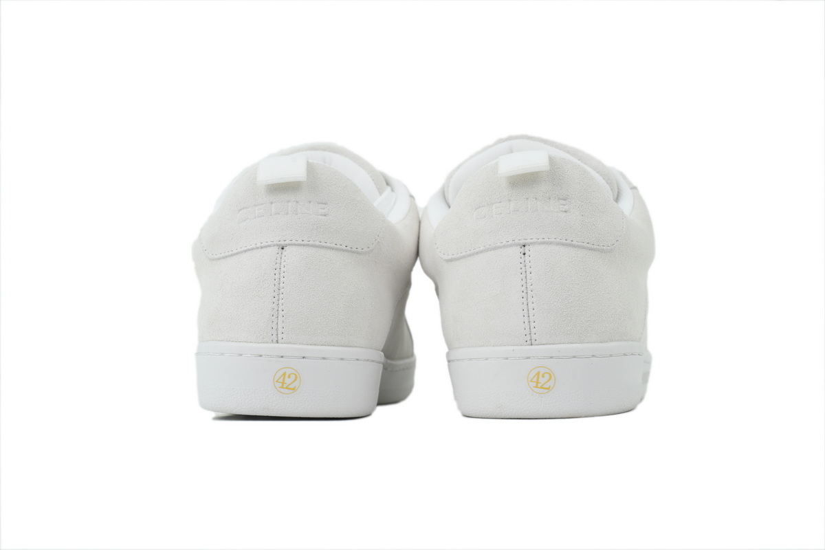 CELINE HUNTINGTON LOW LACE-UP SNEAKER White 361015089C.01OP