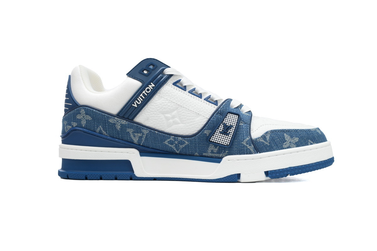 Louis Vuitton Trainer Blue 1A9JGO