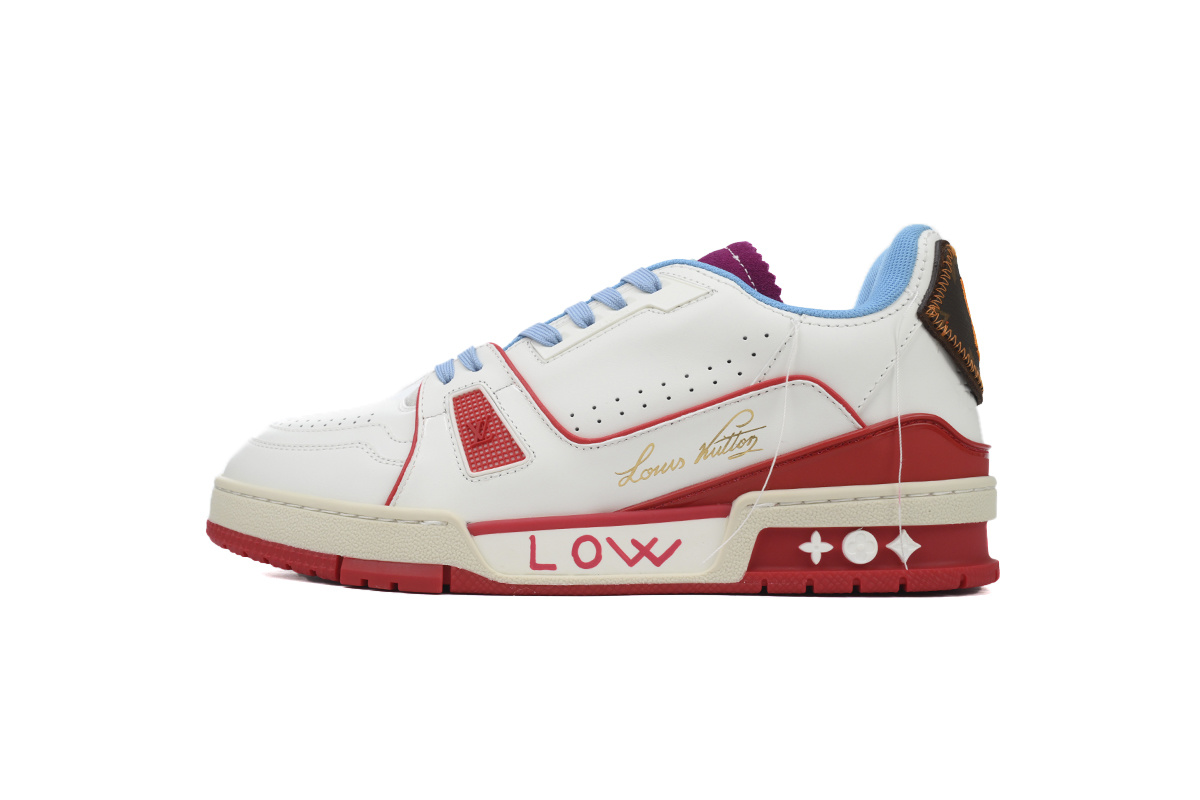 Louis Vuitton Trainer Blue Purple BW021283