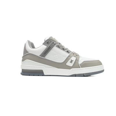 Louis Vuitton Trainer Grey White 1A8KB8 02