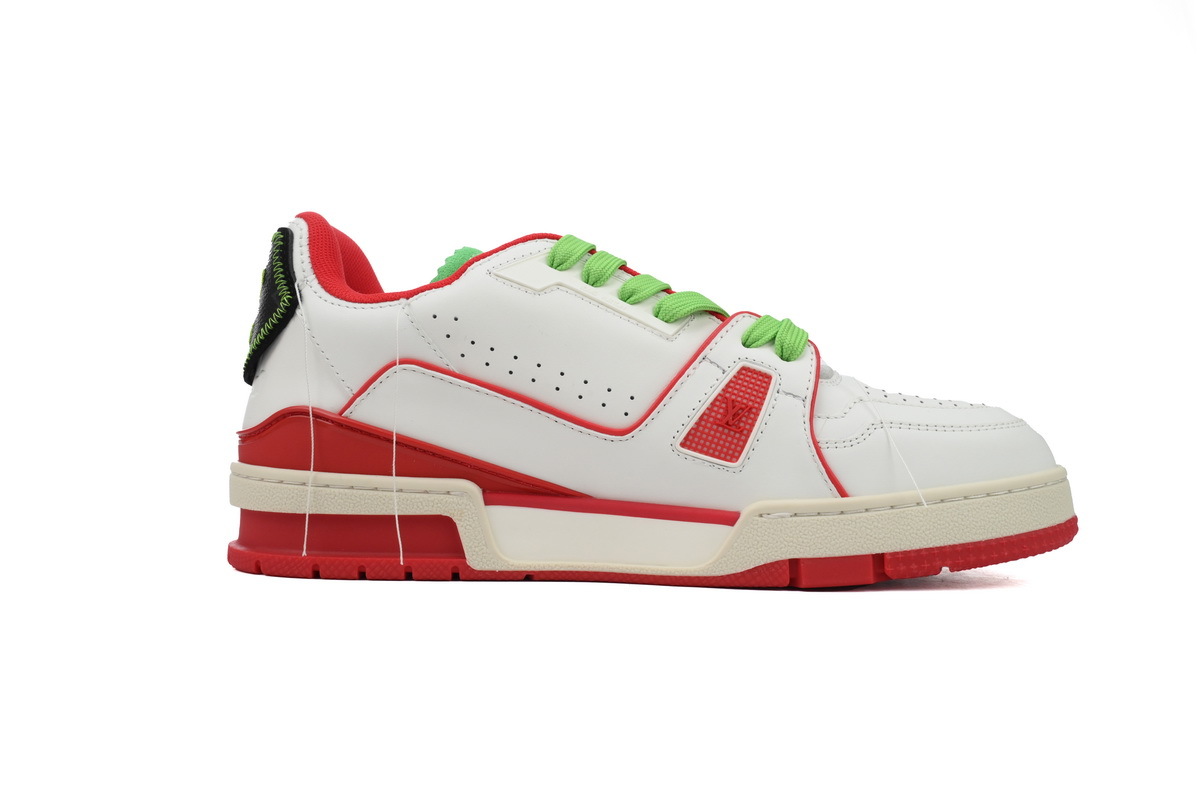 Louis Vuitton Trainer Red Green MS0241