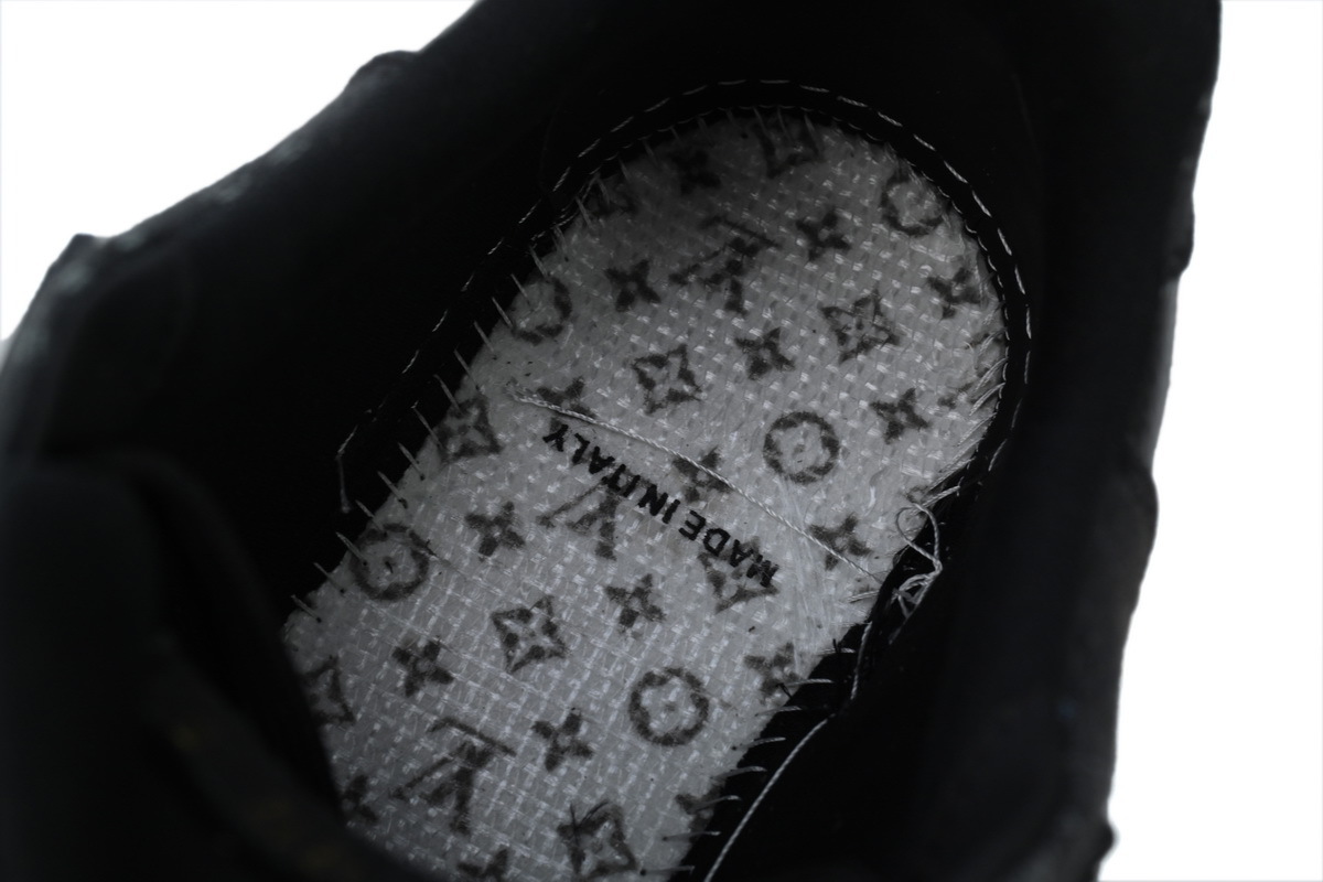 LV Nigo x Louis Vuitton Trainer Black 1A9IPX
