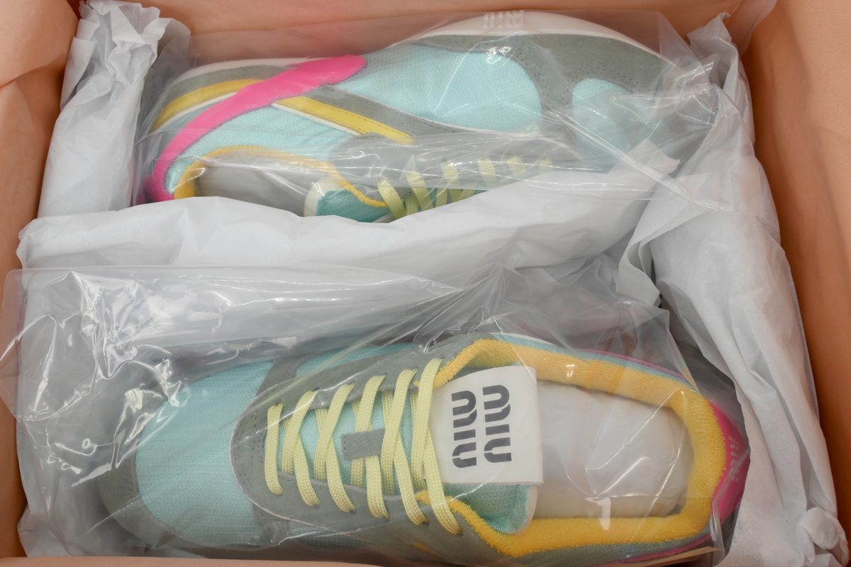 Miu Miu Wmns Gymnasium Sneaker 'Anise Fuchsia' 5E428E_71L_F03TC_F_A005