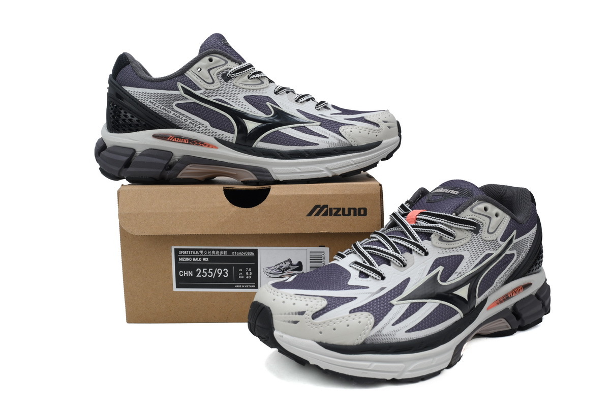 Mizuno Halo Mix 'Cool Grey Black' D1GH240806