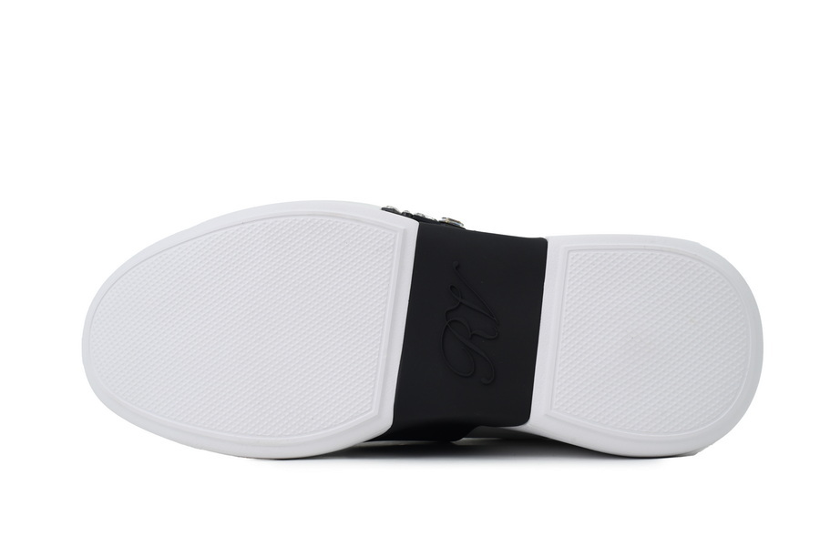 Roger Vivier White And Black Buttons RVW73729110LXQ9996