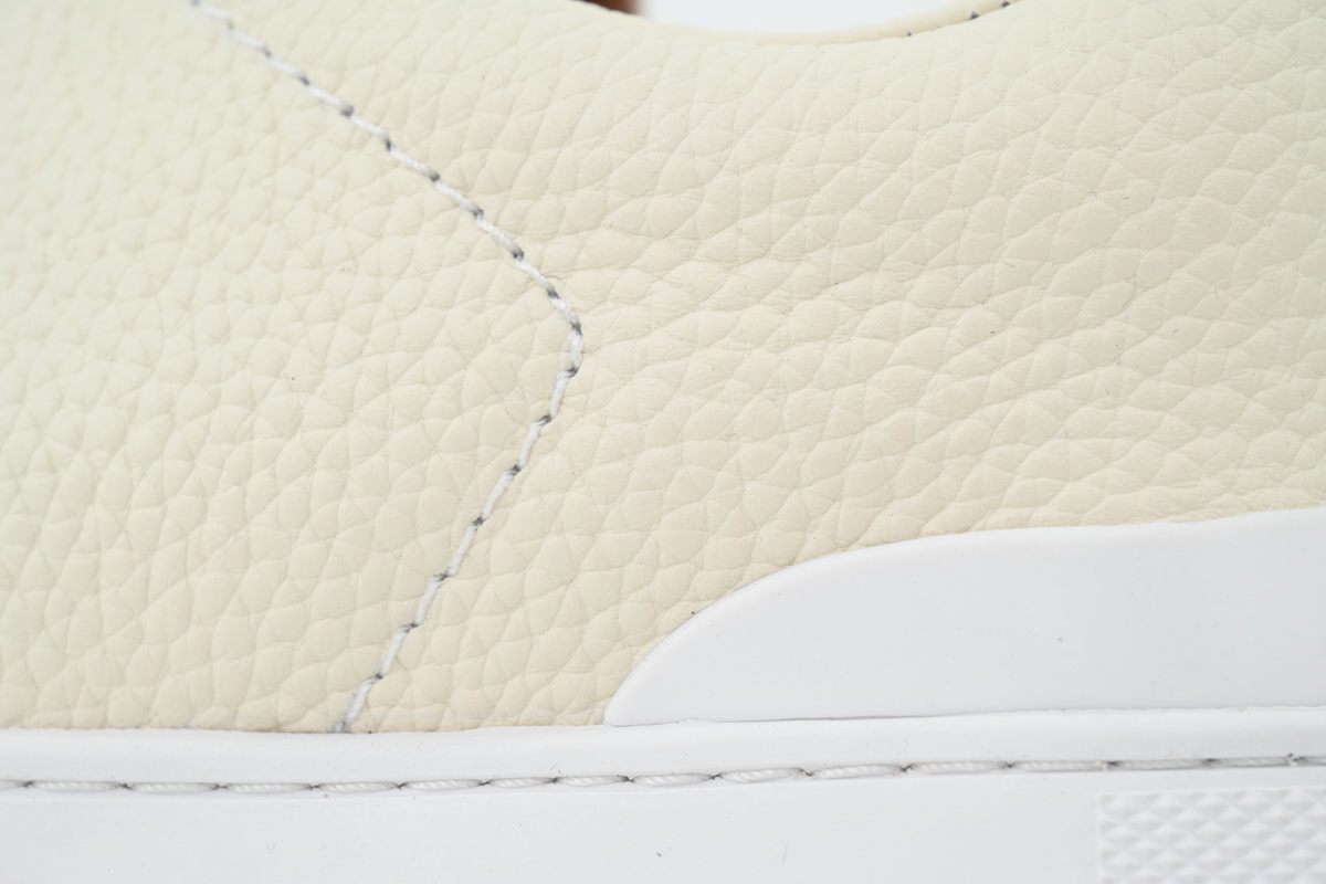 Zegna Triple Stitch All White LHOTA-S5207Z-PAN