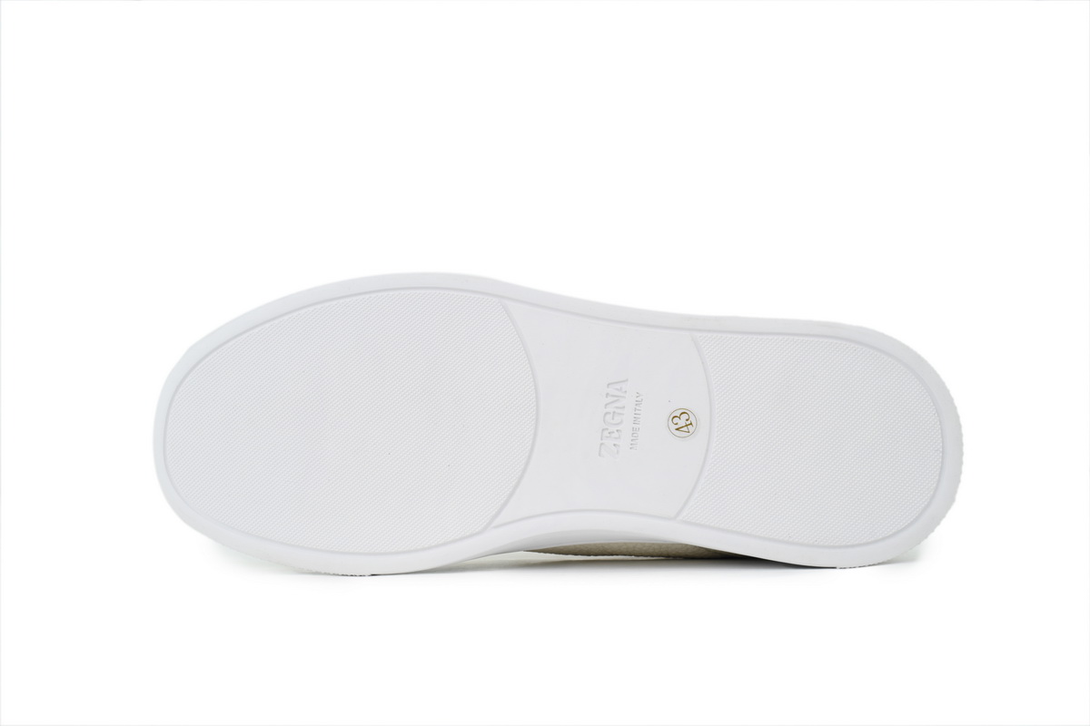 Zegna Triple Stitch All White LHOTA-S5207Z-PAN