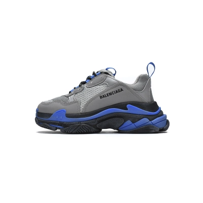 1 9018 Balenciaga Triple S Grey Sapphire 536737 W09ON 01