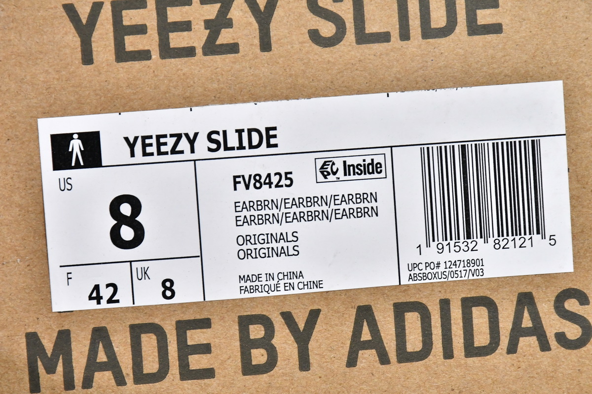 adidas Yeezy Slippers Slide CORE FV8425