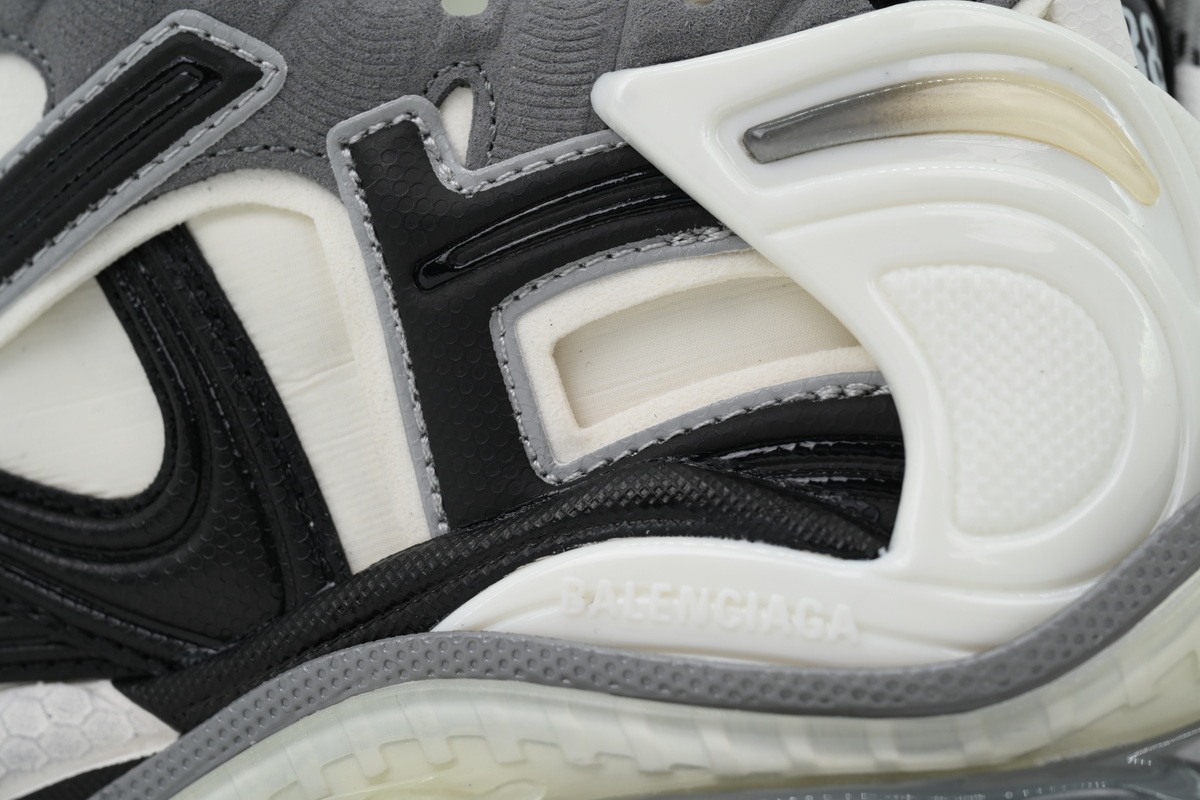 Balenciaga Runner Sneaker Grey White Black 772774 W3RNY 9012