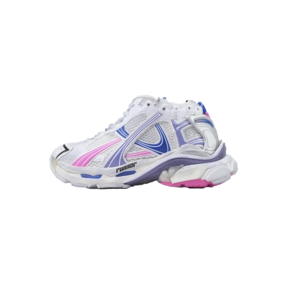 Balenciaga Runner Sneaker Purple Blue Powder 772767 W3RNY 6120 01