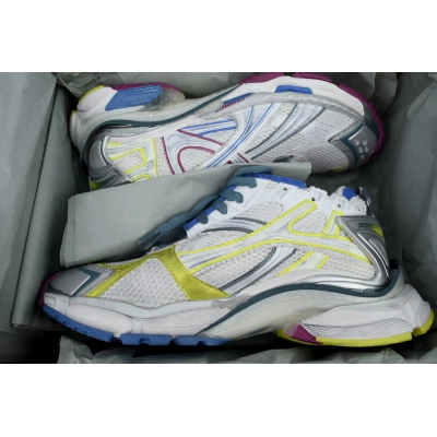 Balenciaga Runner Sneaker White Purple Blue 772767 W3RMU 9547 02
