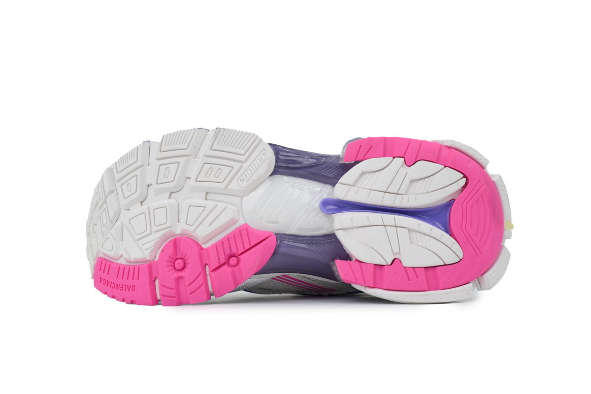 Balenciaga Runner White Purple Powder 772767 W3RMU 9554