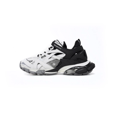 Balenciaga Track 2 Sneaker Black And White 568614 W2GN3 1090 01