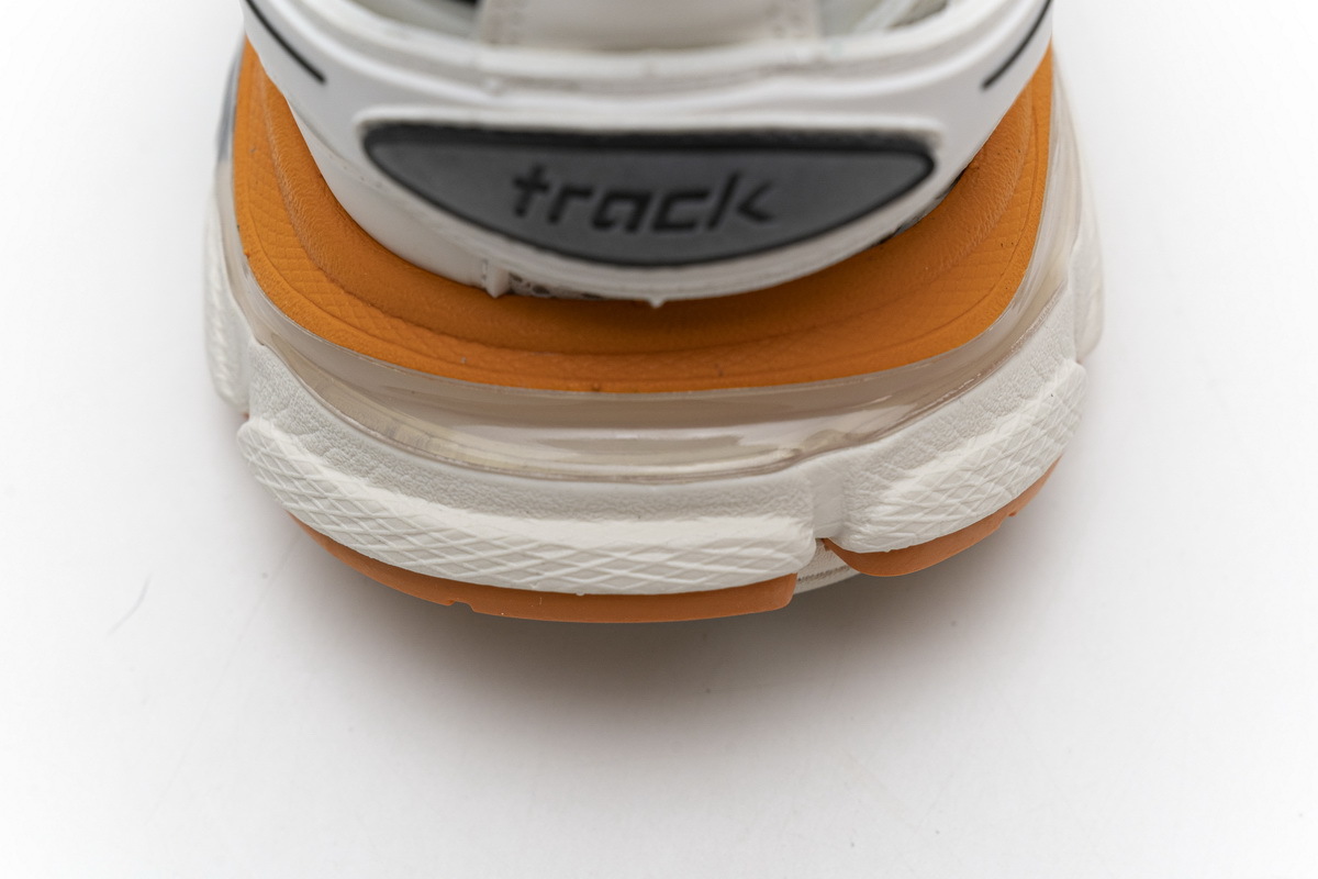 Balenciaga Track LED S.White Orange 542436 W1GB7 9059