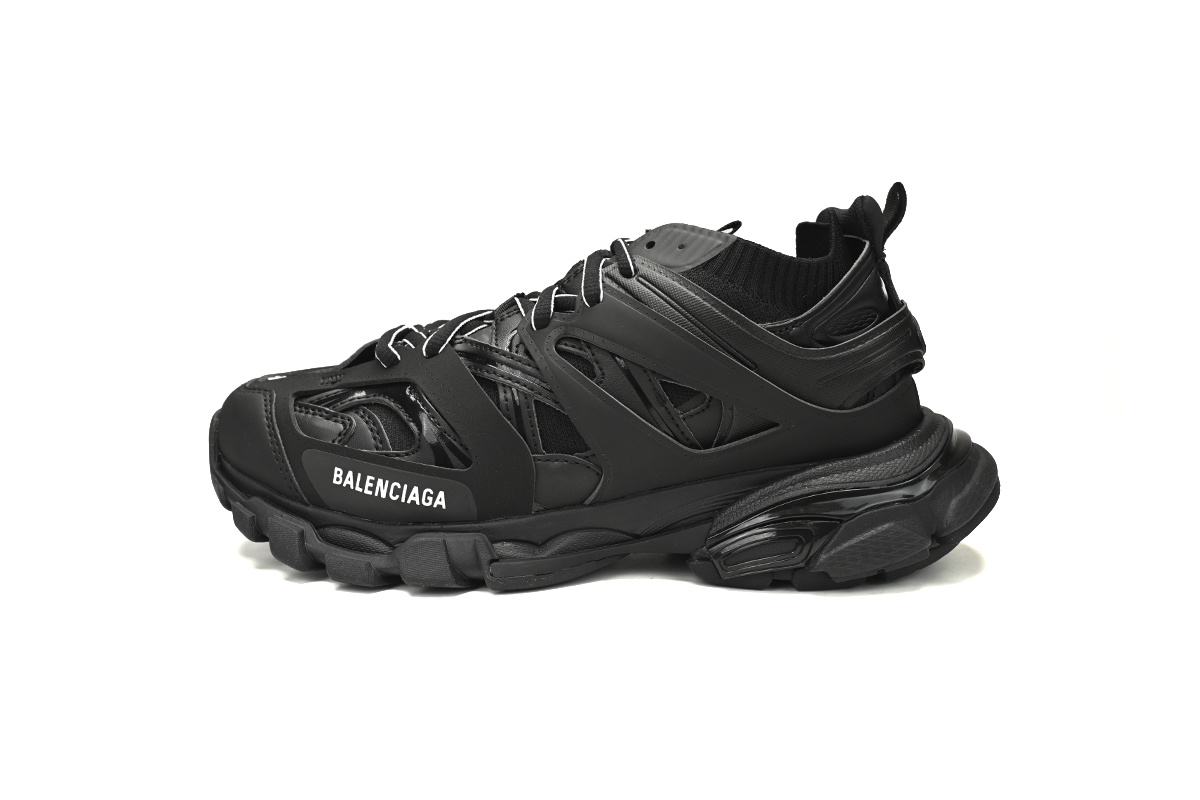 Balenciaga Track S.Black Rice Grey Black 736328 W3SKC 0102