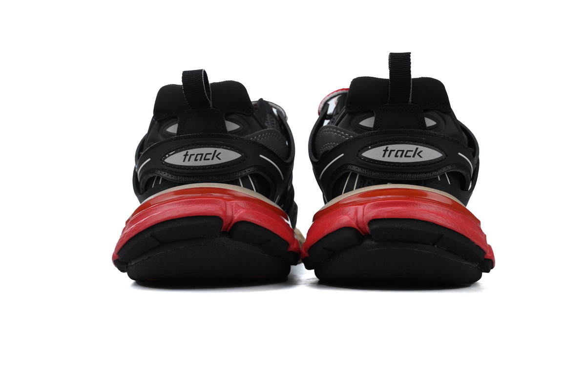 Balenciaga Track Sneaker Black and Red  542023 W1GB6 1002