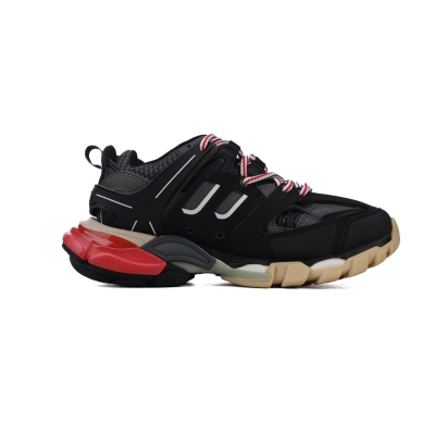 Balenciaga Track Sneaker Black and Red  542023 W1GB6 1002 02