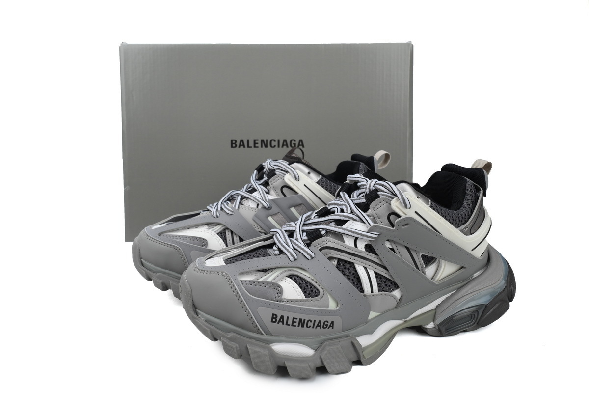Balenciaga Track Sneaker Grey White 555032 W1GB7 1214