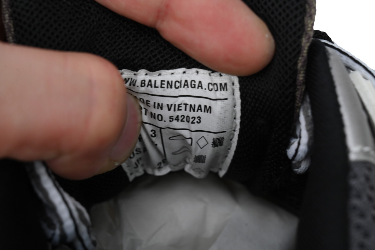 Balenciaga Track Sneaker Grey White 555032 W1GB7 1214