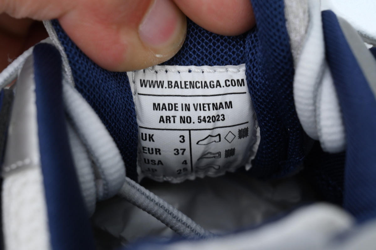 Balenciaga Track Sneaker Grey Yellow Blue 542023 W3AC4 9471