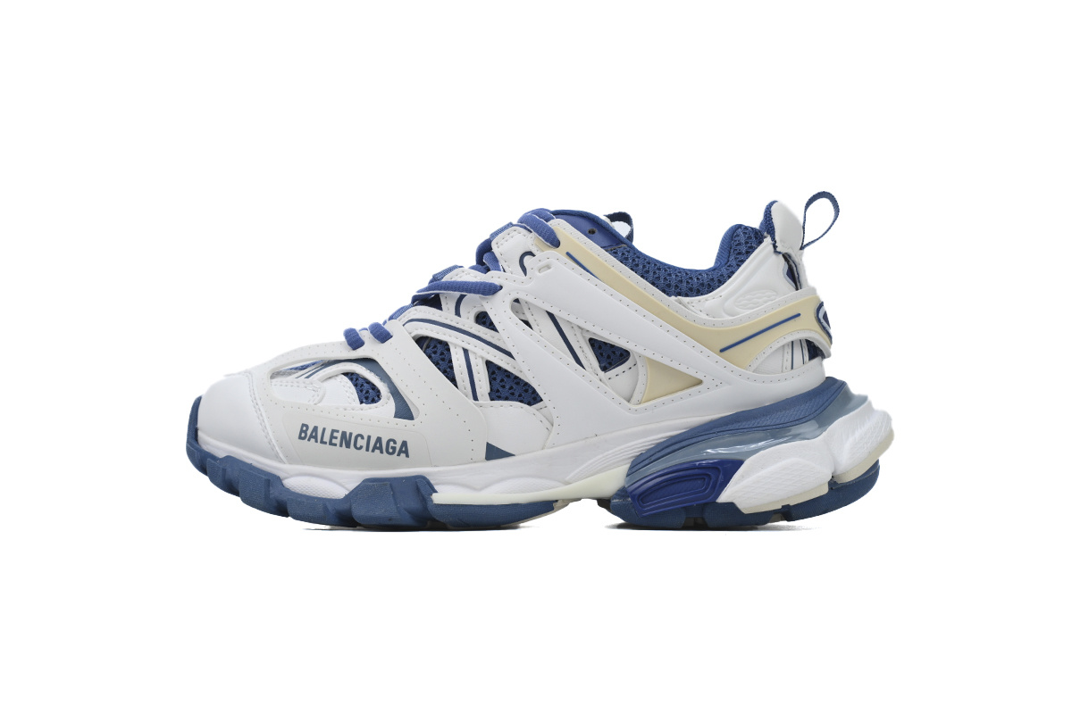 Balenciaga Track Sneaker White Blue 542436 W1GC4 9050