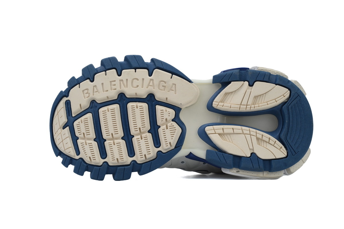 Balenciaga Track Sneaker White Blue 542436 W1GC4 9050