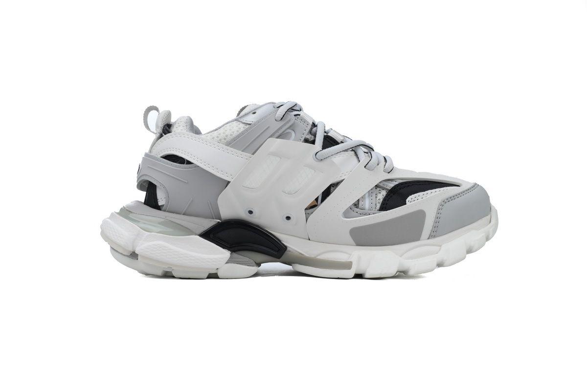Balenciaga Track Sneaker White Gray Black 555036 W3AD3 9812