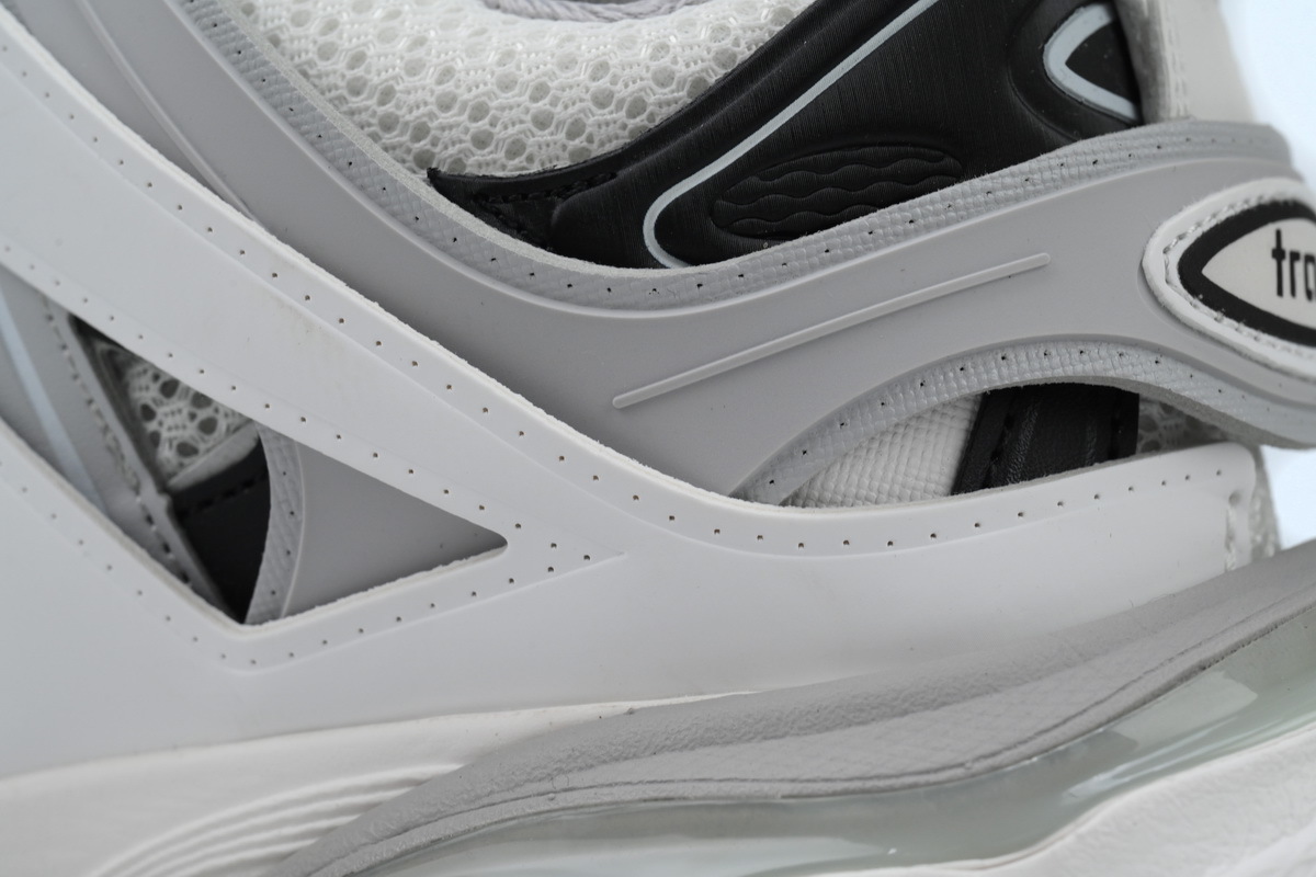 Balenciaga Track Sneaker White Gray Black 555036 W3AD3 9812