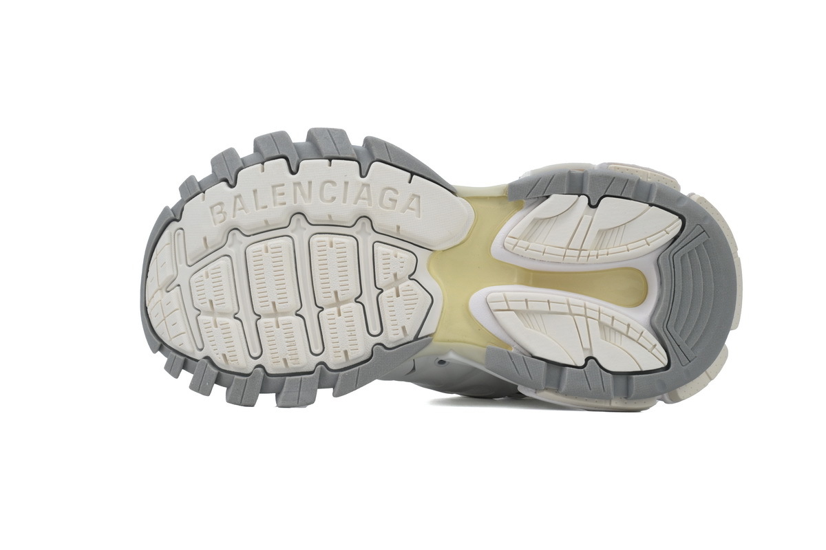 Balenciaga Track Sneaker White Grey Silver 542436 W2FSC 9081