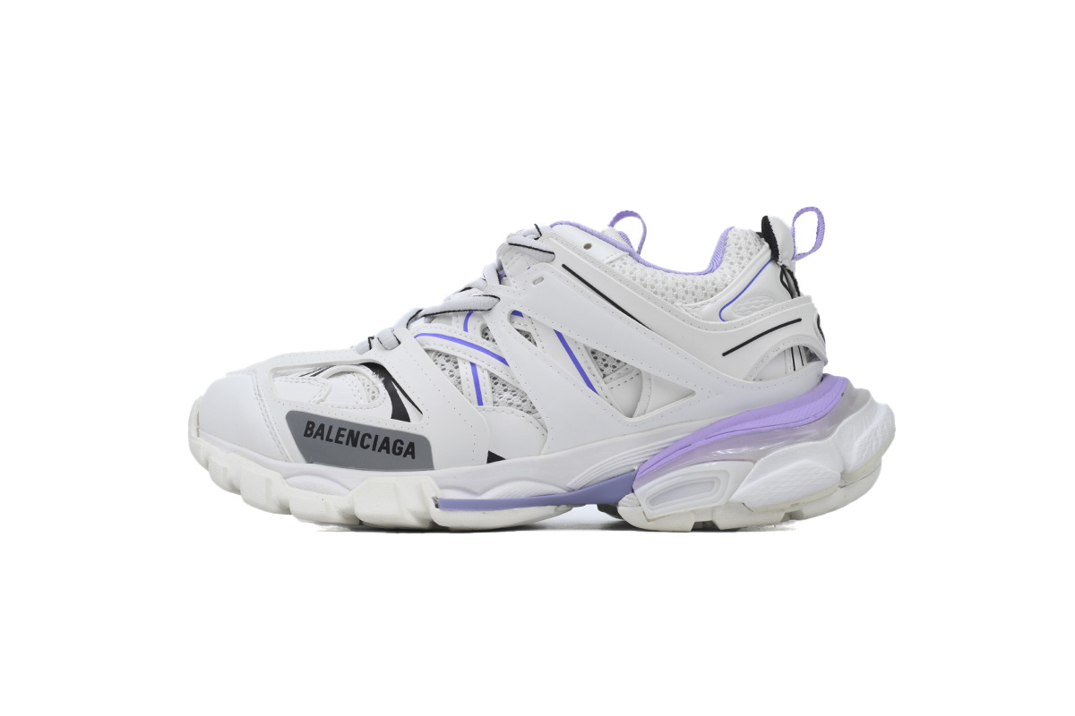Balenciaga Track Sneaker White Purple 542436 W3AC4 9512