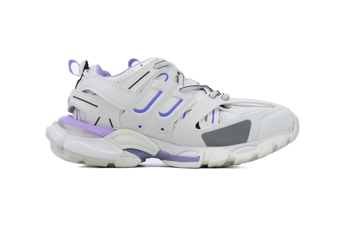 Balenciaga Track Sneaker White Purple 542436 W3AC4 9512