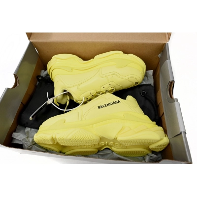 Balenciaga Triple S All Yellow 524039 W1FB6 2308 02