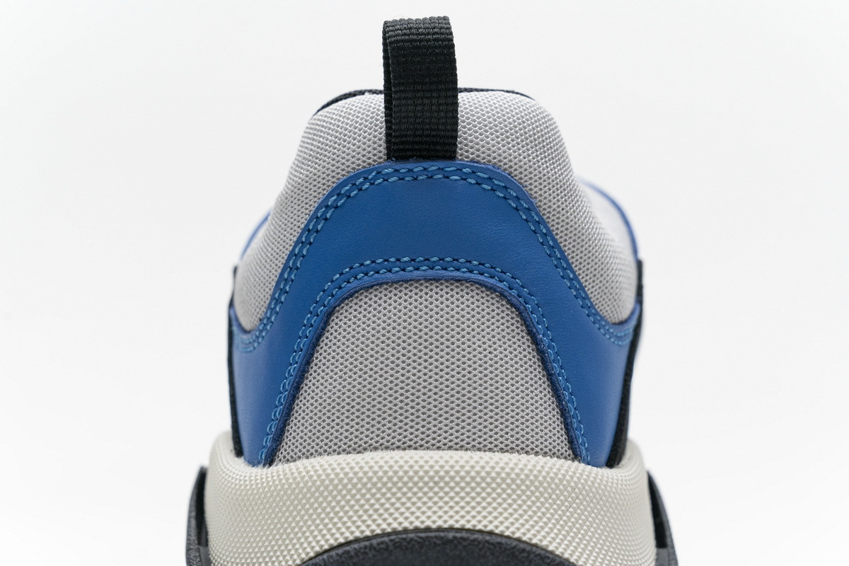 Balenciaga Triple S Black Grey Blue 541624 W06E2 7080