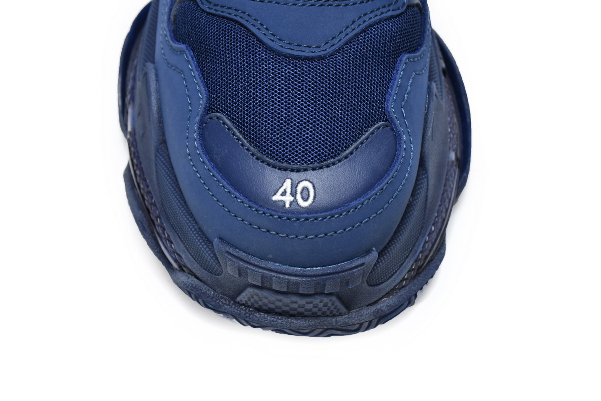 Balenciaga Triple S Dark Blue 541624 W091 4107